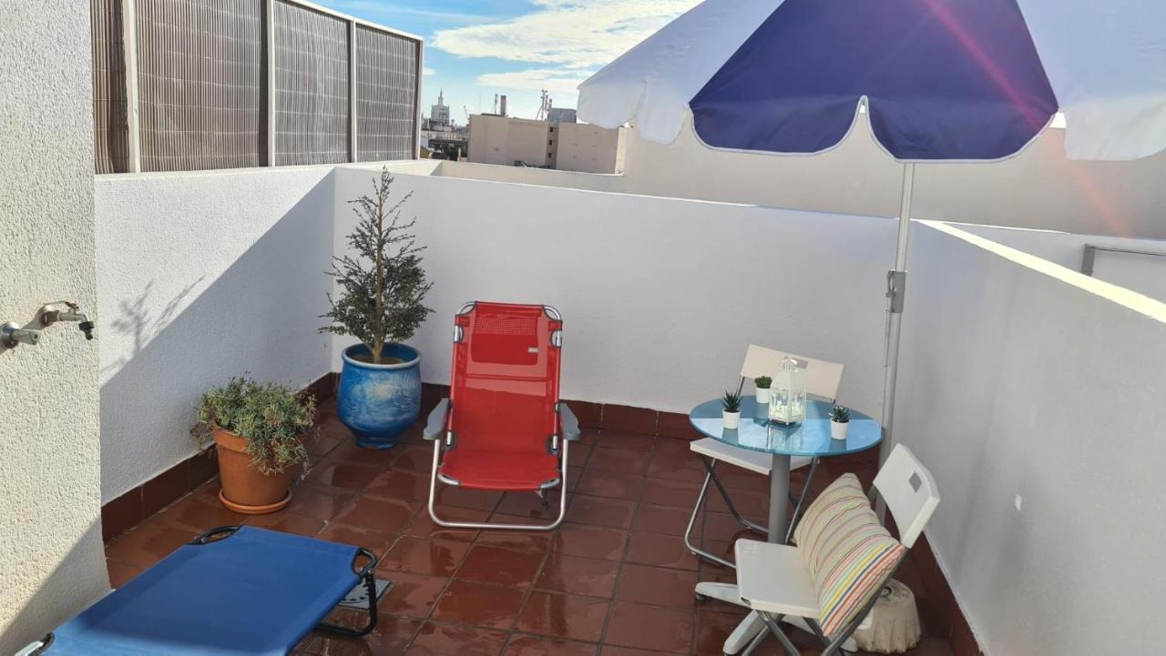 Penthouse With Solarium In The Center Of Malaga-Atico Con Solarium En El Centro De Malaga Leilighet Eksteriør bilde